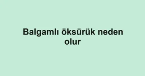 balgamli-oksuruk-neden-olur-2